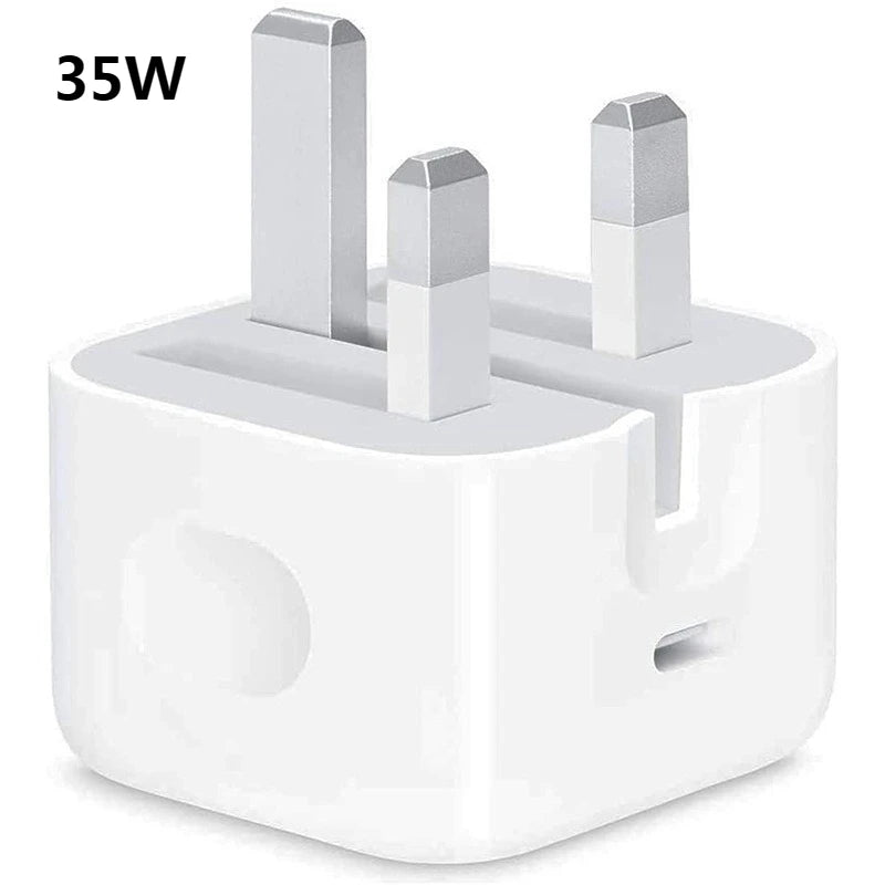 20W/35W/40W Super Charger Set British Standard Wall Charger Support PD Fast Charging Protocol PD/Dual Type-C for iPhone
