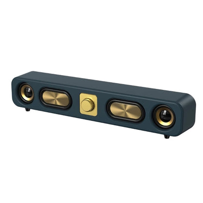 Bluetooth-compatible Speakers Wireless Sound Bar Speakers for Desktop Speakers Corded USB Connection for Monitors