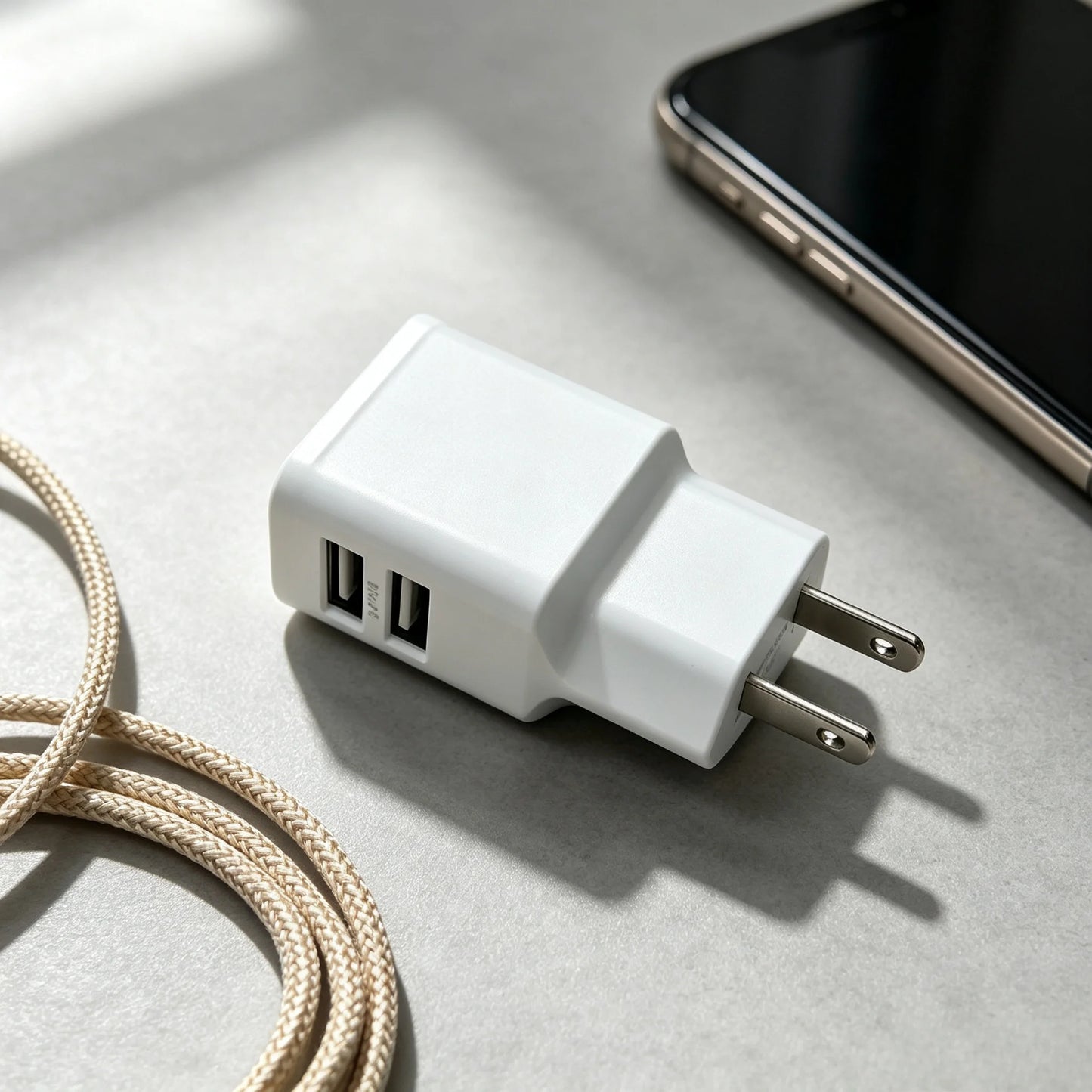 3 USB-A 2 Port USB Wall Charger For iPhone Samusng Xiaomi Huawei VIVO OPPO Fast Charging Power Adapter Universal Phone Charger