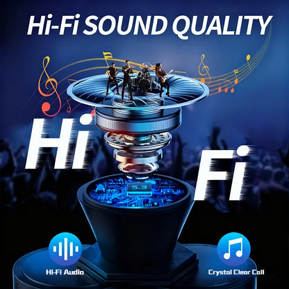 X-100-In-ear smart headphones,Wirelessheadphones, sports headphones, business car headphones, music headphones, retractable
