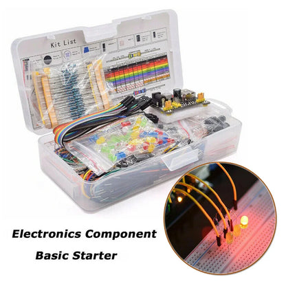 Starter Kit Component With Box 1 Set 830 Breadboard Cable Resistor Electronic Components Kit Resistor For Arduino