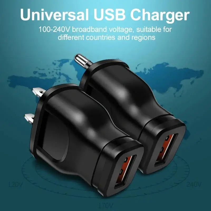 Mobile Phone Chargers AC 5V 1A USB Charger Mini Power Adapter Travel Wall Charger US EU Plug For iPhone Huawei Realme Redmi OPPO
