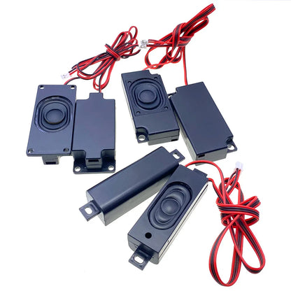 1 pair of portable speakers 8ohm 2W 8Ω3W with 2pin4pin PH2.0 computer speakers,advertising LCD TV speakers,rectangular speakers