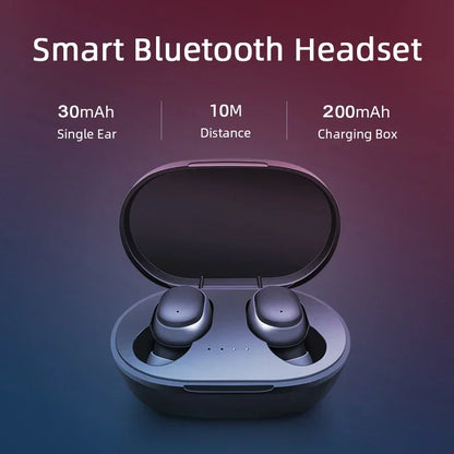 A6S TWS headphones wireless headphones Bluetooth headphones sports stereo Bluetooth headphones are suitable for Android and IOS