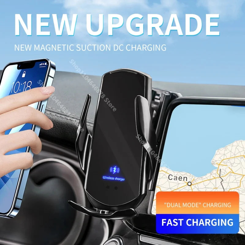 Mobile Support For Car AUDI A6 C7 4G A7 4G8 2012-2018 Car Phone Holder Special Fixed Bracket Base Wireless Charging Accessories