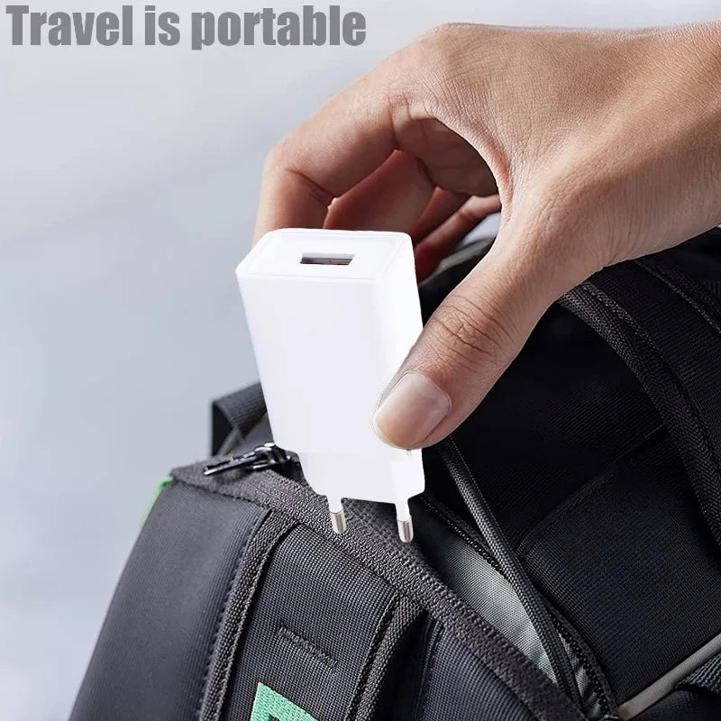 10W USB Fast Charging EU Plug 5V 1A 2A Mobile Phone Charger Power Adapter Travel Smartphone Quick Charge Wall USB Fast Charging