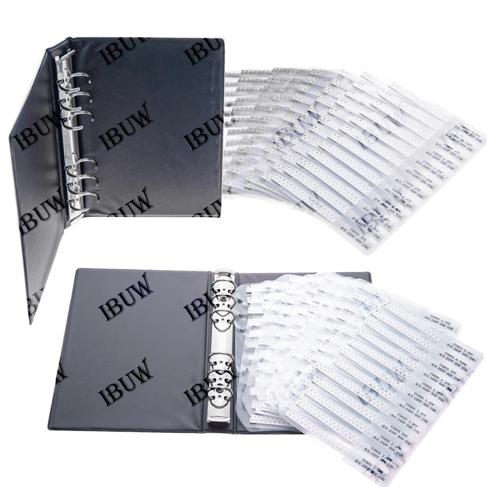 Capacitors Kit SMD Capacitor Sample Book 0201 0402 0805 0603 1206 Assortment Pack DIY 0603 1206