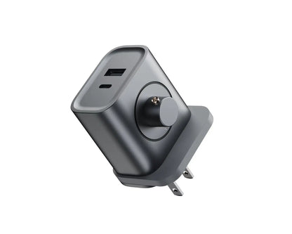 3 in 1 Portable Charger For Various Smart ring Charger 25W Fast Charging Block PD USB C Wall Charger for iPhone Ipad Weslamic