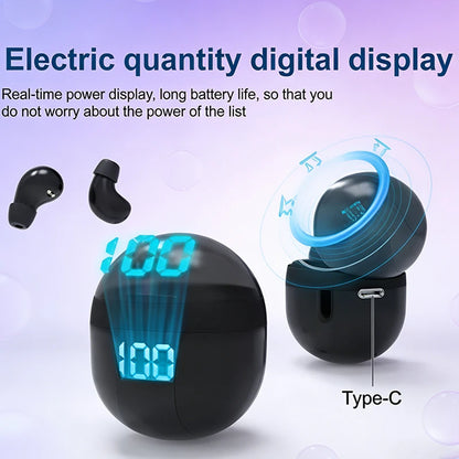 SK18-TWS headphones Wireless headphones Bluetooth headphones Sports LED display Touchable stereo MINI headphones