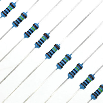 Boxed 600pcs 30Types 20pcs Each 1% Precision 1/4W Metal Film Resistors