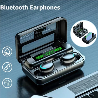 2026New F9 TWS wireless headphones,F9 Bluetooth 5.0headphones, sports headphones, LED digital display stereo headphones
