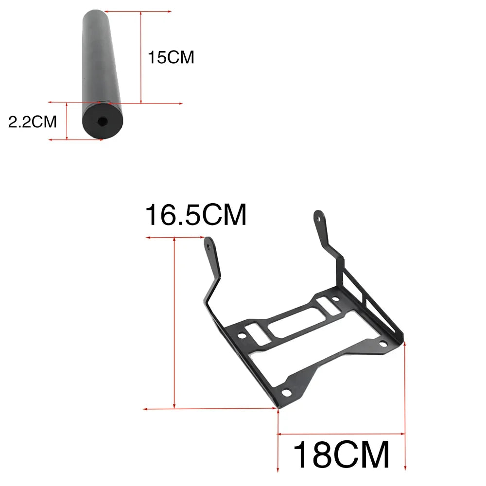 For KTM 1290 Super Adventure S R ADV 2021 - 2025 Motorcycle Accessories Mobile Phone Holder Stand GPS Navigation Bracket Support