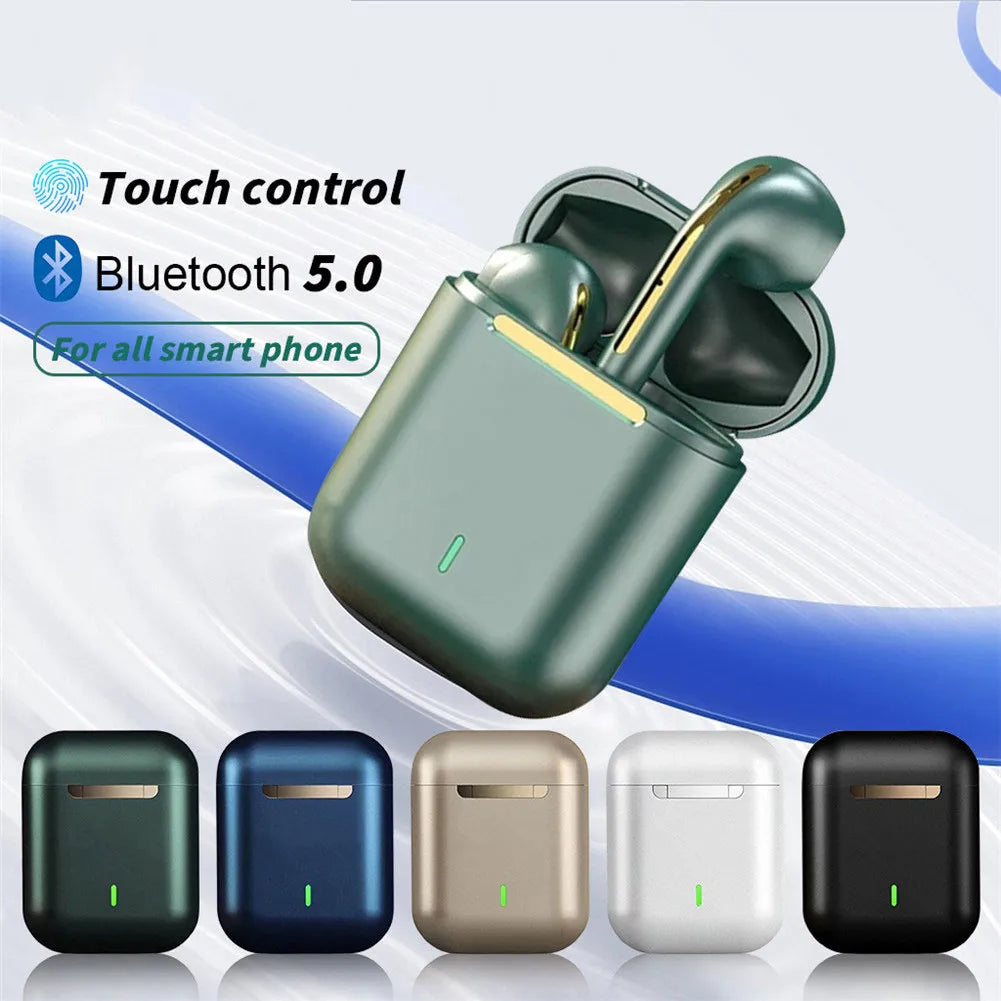 J18 In-Ear Wireless Bluetooth Headphones - Sports Headphones, Waterproof Headphones, With Microphone