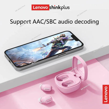 Lenovo XT62 TWS Bluetooth Headphones High Fidelity Headphones with HD Microphone Conversation Sports Headphones