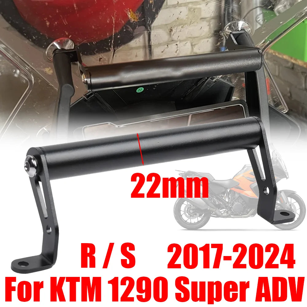 For KTM 1290 Super Adventure S R ADV 2017 - 2024 2022 2023 Accessories Mobile Phone Stand Holder Support GPS Navigaton Bracket