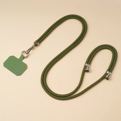 Hands-Free Phone Lanyard: Adjustable Longer & Thicker Crossbody/Neck Strap - Universal Mobile Accessory