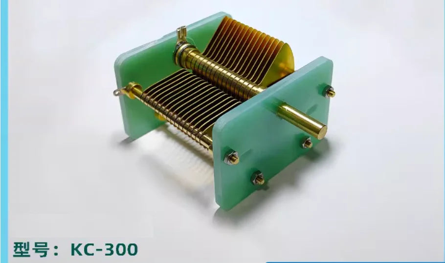 1Pcs High Power Air Variable Capacitors Semi-manual Adjustable Capacitors