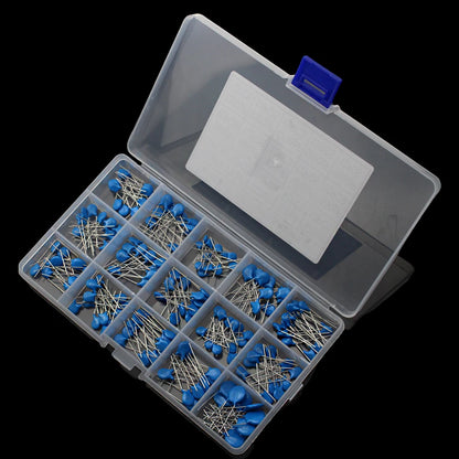 180PCS Ceramic Capacitors 3KV 15 Values High Voltage 100PF-10000PF Capacitance Industrial Electrical for DIY Projects
