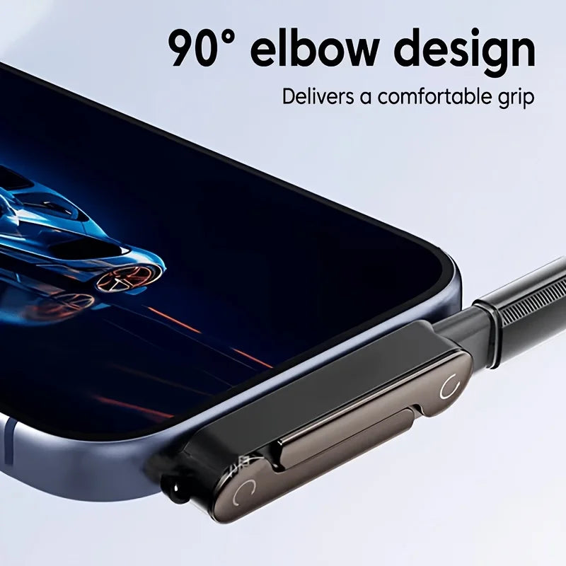 240W USB C Wall Charger with Foldable Stand 2in1 Fast Charging for Phone & Laptop Ergonomic Bracket Holder Stand
