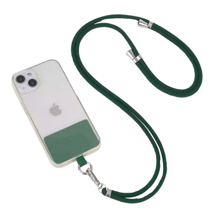 Hands-Free Phone Lanyard: Adjustable Longer & Thicker Crossbody/Neck Strap - Universal Mobile Accessory