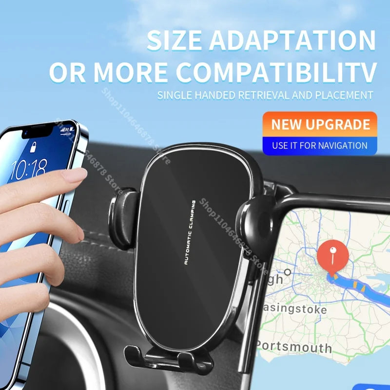 Mobile Support For Car AUDI A6 C7 4G A7 4G8 2012-2018 Car Phone Holder Special Fixed Bracket Base Wireless Charging Accessories