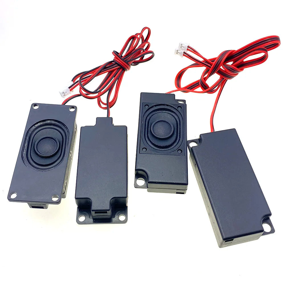1 pair of portable speakers 8ohm 2W 8Ω3W with 2pin4pin PH2.0 computer speakers,advertising LCD TV speakers,rectangular speakers