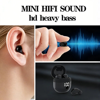 SK18-TWS headphones Wireless headphones Bluetooth headphones Sports LED display Touchable stereo MINI headphones