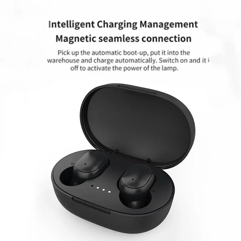 A6S TWS headphones wireless headphones Bluetooth headphones sports stereo Bluetooth headphones are suitable for Android and IOS