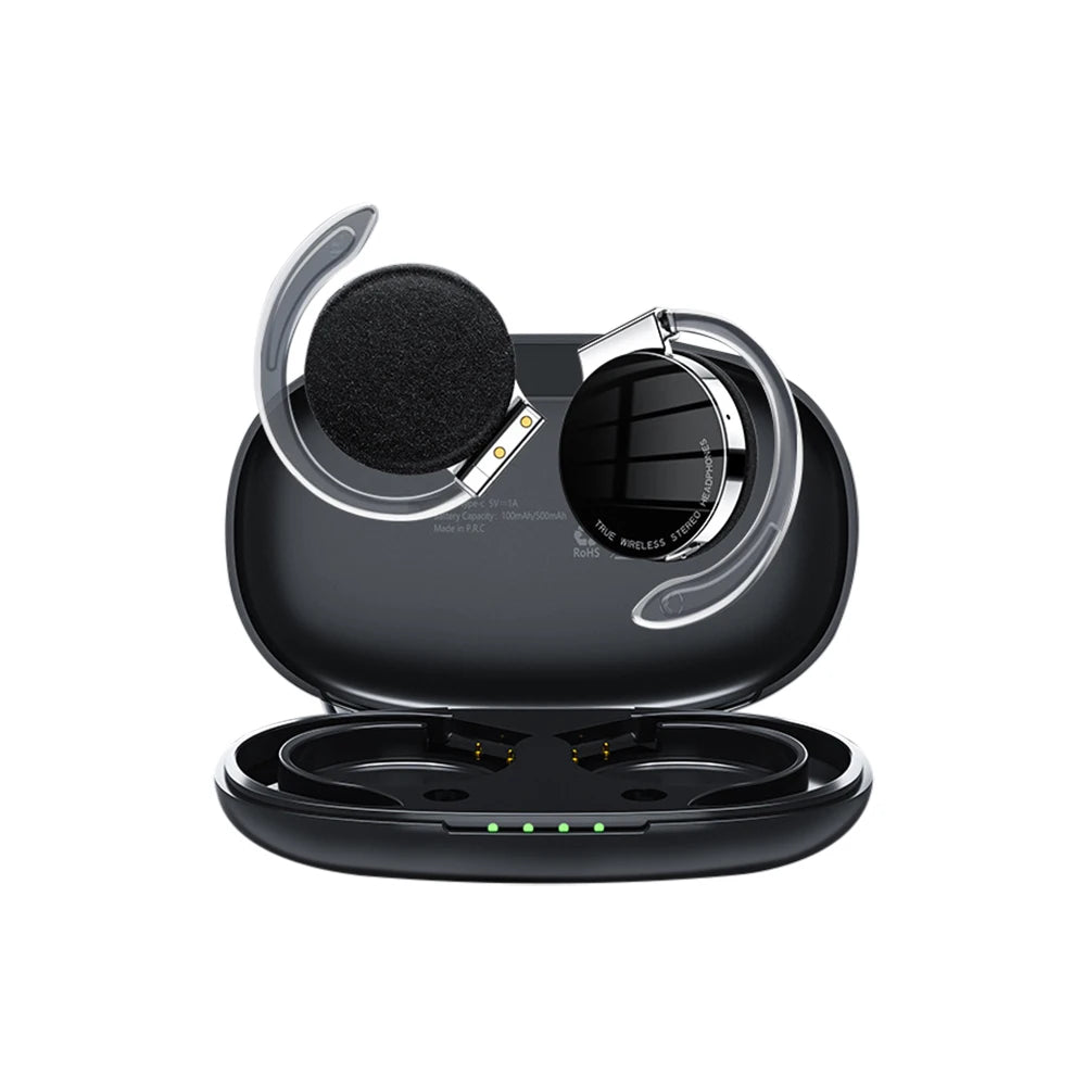 Open Ear Headphones TWS Noise Cancelling Headphones Bluetooth Earpiece Bluetooth Headset Runnning Headphones Workout Headphones