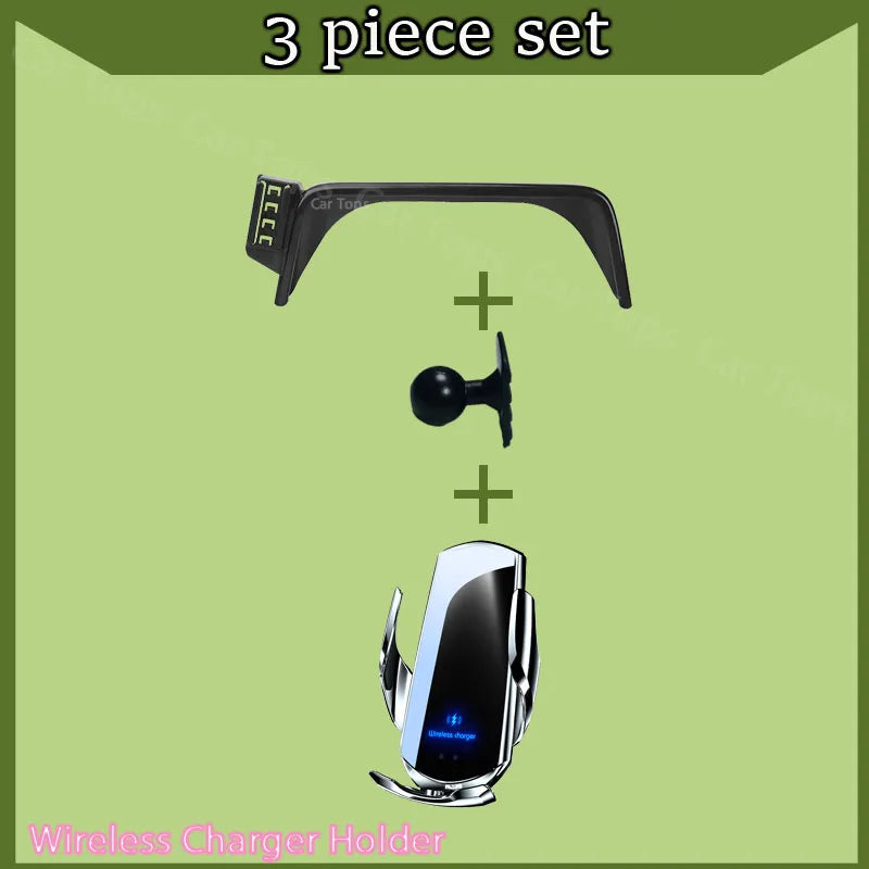 Car Mobile Phone Holder For Kia Forte Kia Cerato Kia K3 2019 2020 2021 Mount MagSafe Bracket Wireless Charger Stand Accessories