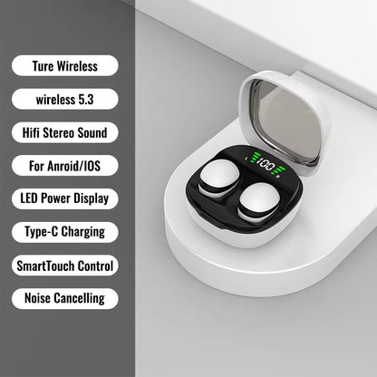 MINI13-Mini wireless headphones, in-ear non-sensory-wearing type, music headphones, sleep headphones, sports headphones